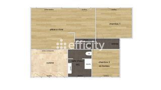  Appartement � vendre 3 pi�ces 61 m�