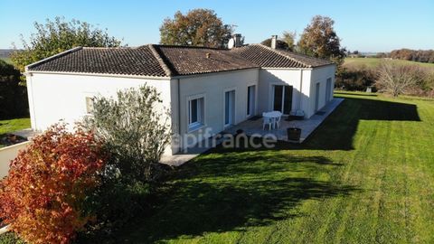   Maison de 188m2 avec vue panoramique, 4 chambres, garage, sous-sol � SAINT PIERRE SUR DROPT Villa - 6 pi�ce(s) - 188 m�