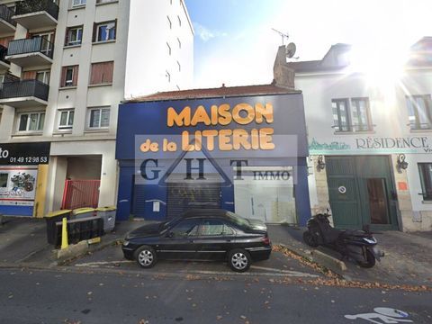 Boutique 481m2 emplacement 1 ARCUEIL 1100000 94110 Arcueil