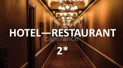 H&ocirc;tel restaurant 2 &eacute;toiles &agrave; vendre BLOIS (41) 695500 41000 Blois