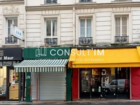 A vendre, une surface de boutique de 40m&sup2; au coeur du 11e arrondissement 200000 75011 Paris