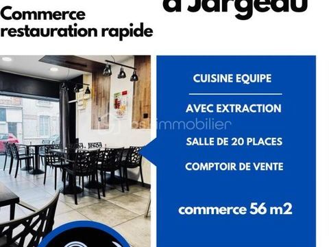 fond de commerce restauration rapide 49980 45150 Jargeau