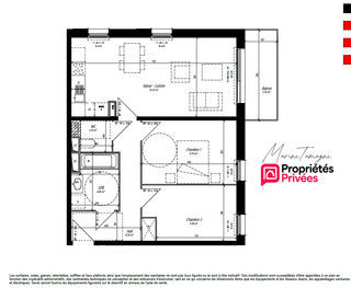  Appartement � vendre 3 pi�ces 62 m�