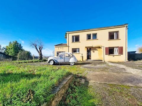   Maison � r�nover, vue panoramique et fort potentiel locatif � Miradoux Maison - 7 pi�ce(s) - 174 m�