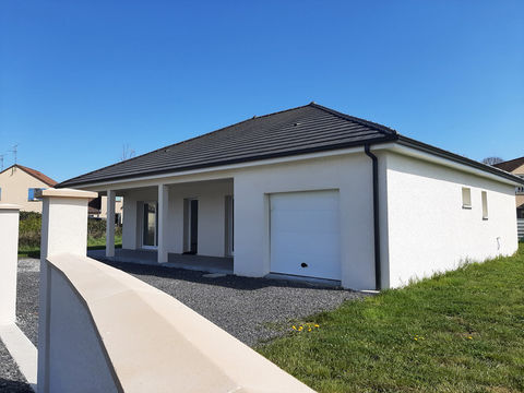   MAISON R�CENTE DE PLAIN PIED -GUEUGNON -  QUARTIER R�CENT Maison - 5 pi�ce(s) - 96 m�