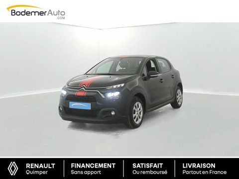 Citro&euml;n C3 BlueHDi 100 ch BVM6 AUTO-ECOLE D&eacute;flocage possible 2024 occasion Quimper 29000