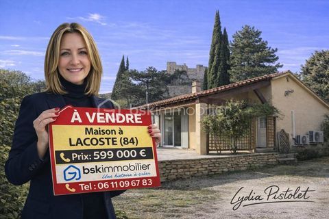   Maison de plain-pied - piscine - Vue d�gag�e sur le Luberon - Calme Maison - 6 pi�ce(s) - 106 m�