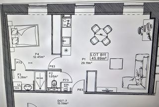  Appartement � vendre 2 pi�ces 46 m�