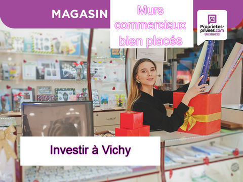 03200 VICHY - MURS COMMERCIAUX, LOCAL 450 M&sup2; 675000 03200 Vichy
