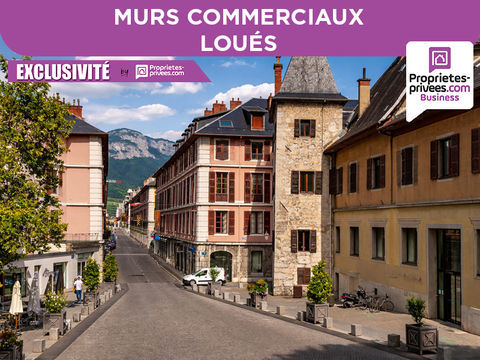 73000 CHAMBERY - Murs commerciaux - 107 m&sup2; - Centre ville 173000 73000 Chambery