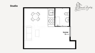  Appartement � louer 1 pi�ce 21 m�