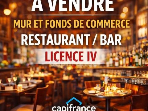 &Agrave; Vendre : Restaurant - Bar avec murs et fonds de commerce � Licence IV � Pleyben(29) 270000 29190 Pleyben
