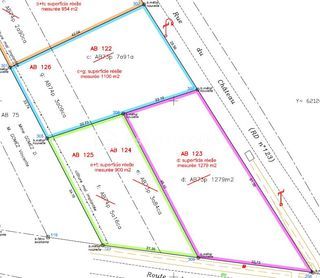  Terrain � vendre 1279 m�