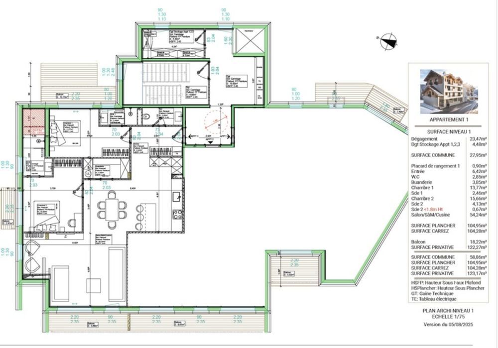 � vendre  Appartement Brian�on (05100)