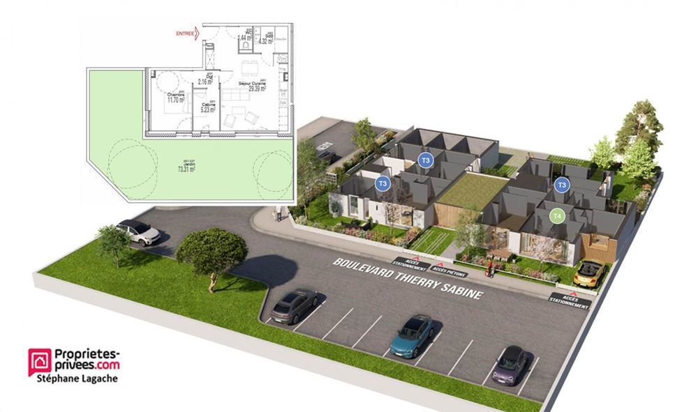 � vendre  Appartement Le Touquet-Paris-Plage (62520)