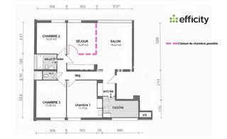  Appartement � vendre 5 pi�ces 90 m�