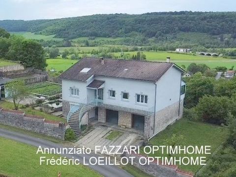   � vendre en exclusivit� : Grande maison individuelle de 192 m� avec vue panoramique � Dun-sur-Meuse, proche de la Belgique et du Maison - 8 pi�ce(s) - 192 m�