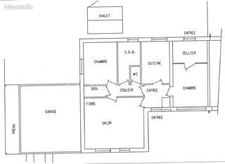  Maison � vendre 3 pi�ces 65 m�