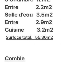  Appartement � vendre 4 pi�ces 82 m�