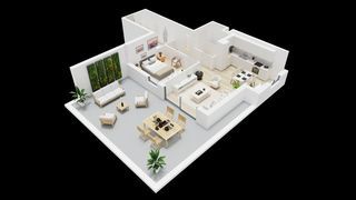  Appartement � vendre 2 pi�ces 54 m�