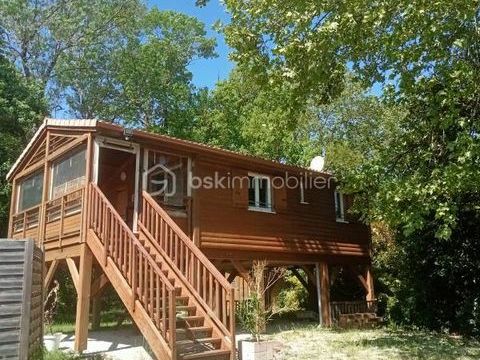   Chalet en vente - Vivez le charme discret dans un cadre paisible Chalet - 3 pi�ce(s) - 35 m�