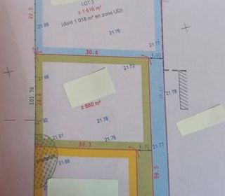  Terrain � vendre 1600 m�