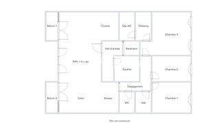  Appartement � vendre 4 pi�ces 130 m�