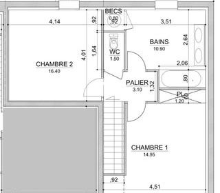  Maison � vendre 4 pi�ces 99 m�