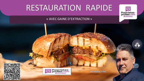 VILLEURBANNE -  Restauration rapide, Snack 35.15 m&sup2; 78000 69100 Villeurbanne