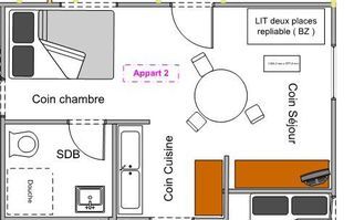 Appartement � louer 1 pi�ce 25 m�