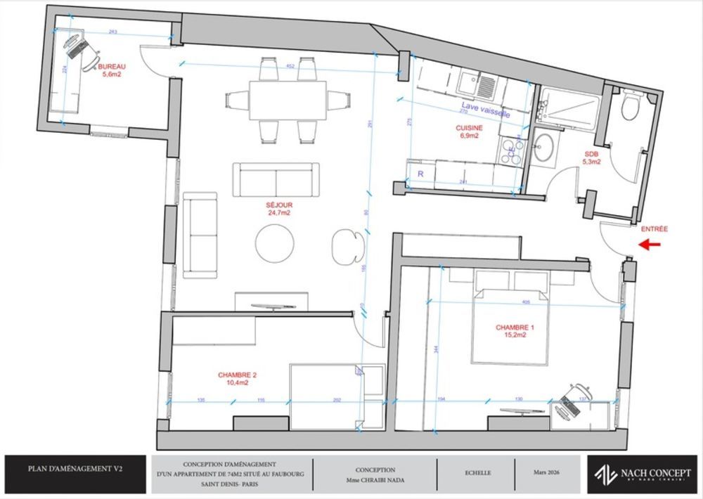 � vendre  Appartement Paris 10
