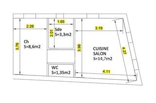  Appartement � vendre 2 pi�ces 29 m�