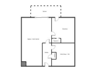  Appartement � vendre 2 pi�ces 37 m�