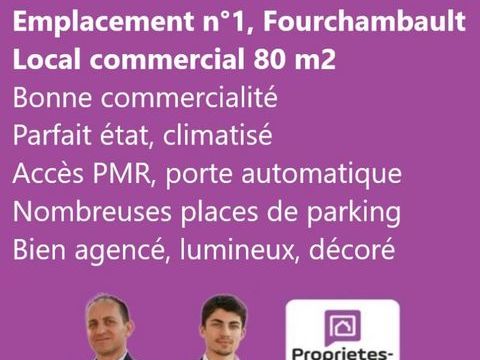 EMPLACEMENT N&deg;1, FOURCHAMBAULT - LOCAL COMMERCIAL 80 M2 89000 58600 Fourchambault