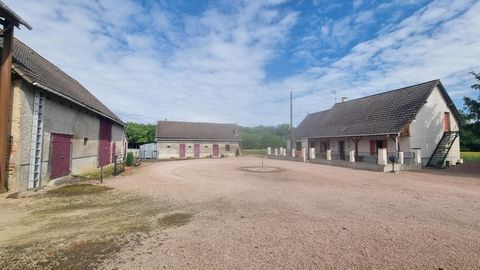   � vendre � Fermette avec b�timents agricoles � 26 ha � Mercy (03) Propri�t�/ch�teau - 7 pi�ce(s) - 106 m�