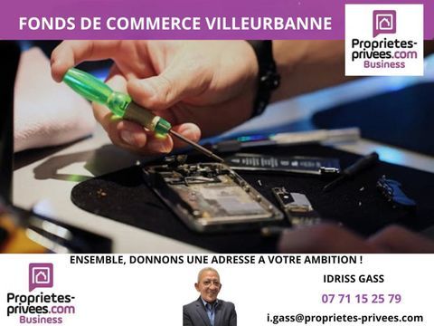 VILLEURBANNE -  R&eacute;paration Electronique, Emplacement strat&eacute;gique au coeur des Gratte-Ciel 25000 69100 Villeurbanne