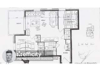  Appartement � vendre 3 pi�ces 50 m�