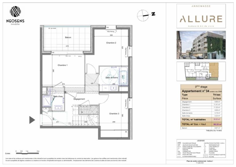 � vendre  Duplex/triplex Annemasse (74100)