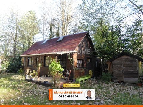   Magnifique chalet de 30m� au calme et verdure avec terrasse couverte Chalet - 2 pi�ce(s) - 30 m�