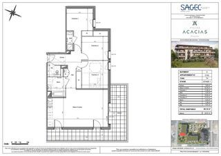  Appartement � vendre 4 pi�ces 86 m�