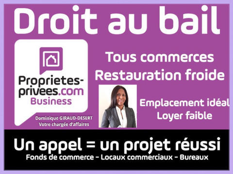 PARIS 75017, ARC DE TRIOMPHE - CESSION DROIT AU BAIL TOUS COMMERCES 112000 75017 Paris