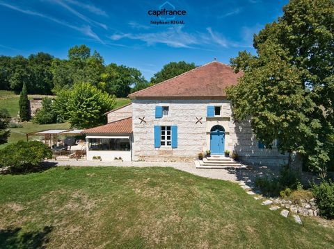   Propriete � vendre 10 pi�ces FONGRAVE (47) maison de 360m2 sur terrain de 1,43ha Propri�t�/ch�teau - 10 pi�ce(s) - 360 m�