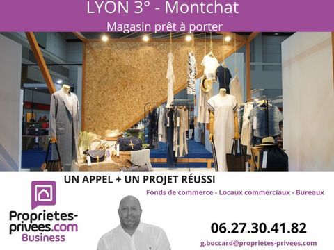 69003 LYON - PRET A PORETR, ACCESSOIRES DE MODE, 84 m&sup2; 30000 69003 Lyon