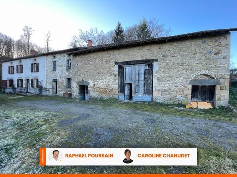   Corps de ferme avec deux maisons, granges et terrain Maison - 6 pi�ce(s) - 119 m�
