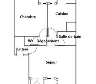  Appartement � vendre 2 pi�ces 53 m�