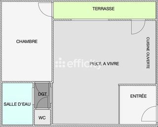  Appartement � vendre 2 pi�ces 62 m�