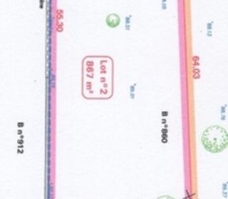  Terrain � vendre 867 m�