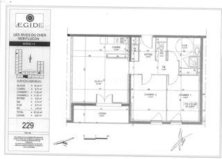  Appartement � vendre 3 pi�ces 67 m�