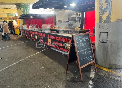 &Agrave; vendre fonds de commerce � March&eacute; de l'Estacade, Grenoble 49000 38000 Grenoble