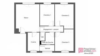  Appartement � vendre 4 pi�ces 70 m�